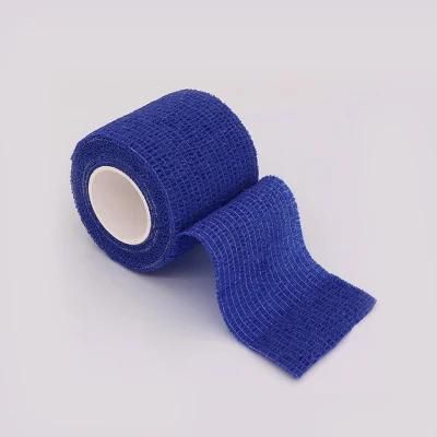 Non Rubber Synthetic Adhesive Flexible Camouflage Cohesive Bandage