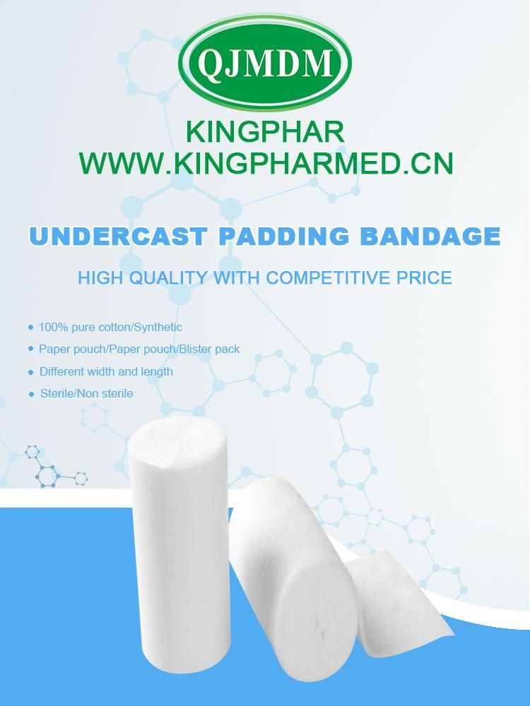 Polyester Orthopedic Cast Padding Bandage for Pop Bandage