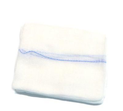 Disposable CE, ISO Approved Gauze Cutting Medical Supply, 10 Cm X 10 Cm Gauze Swab Xray Medical Gauze