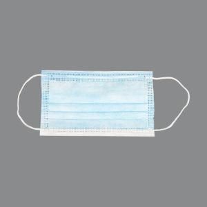 Wholesale 3 Ply Disposable Non Woven Nonwoven Fabric Anti-Dust PPE Mascarillas Respirator Protective Safety Protection Facemask