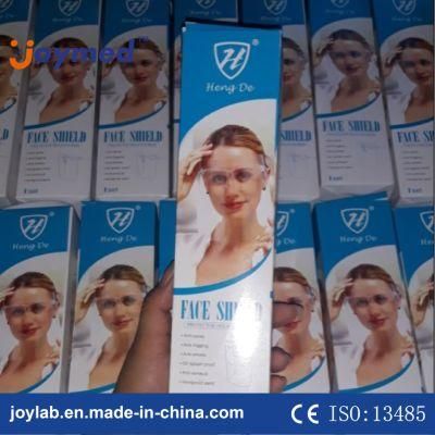 Heng De Face Shield on Hand