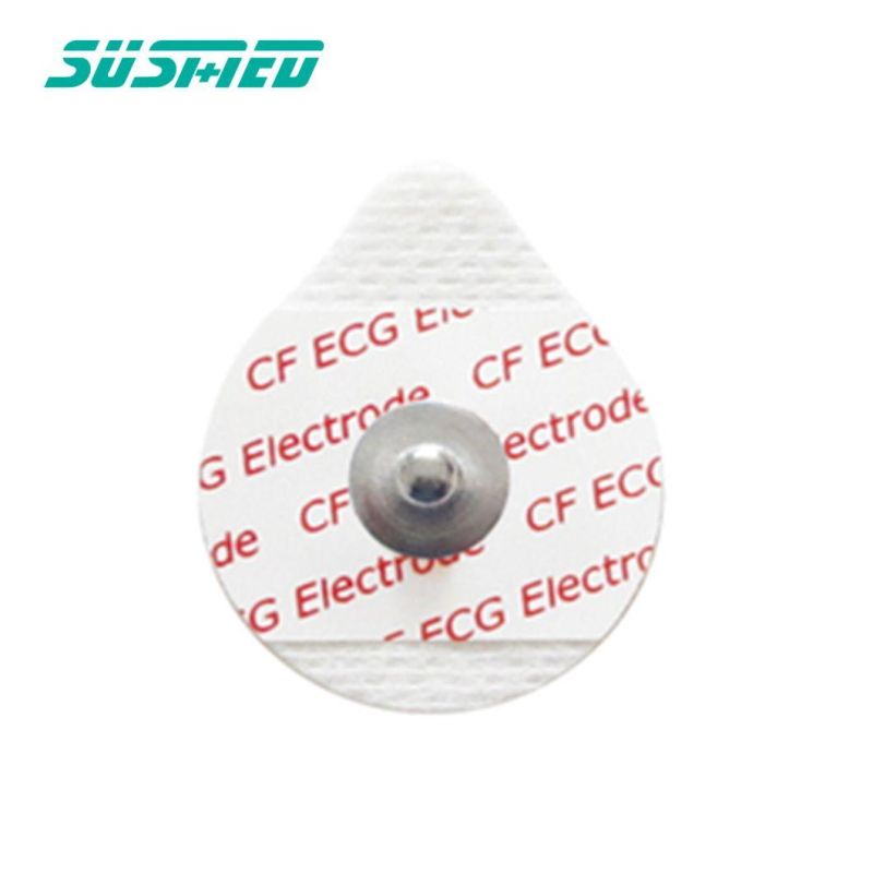 Disposable Adult Foam Electrode ECG Pads 55mm 43mm 30mm