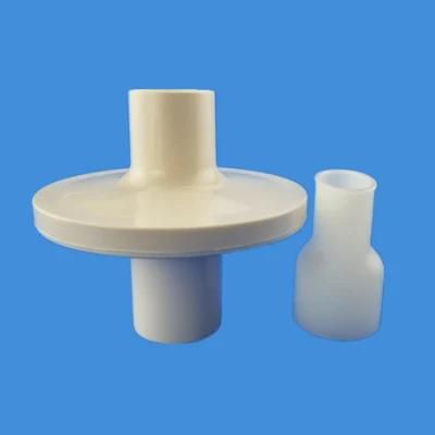 Ethylene Oxide Sterilization with Logo Printing Spirometry Breathing System Filter Mouthpiece