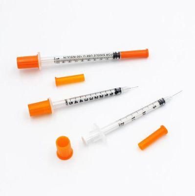 Disposable Insulin Syringe for Medical Use CE ISO