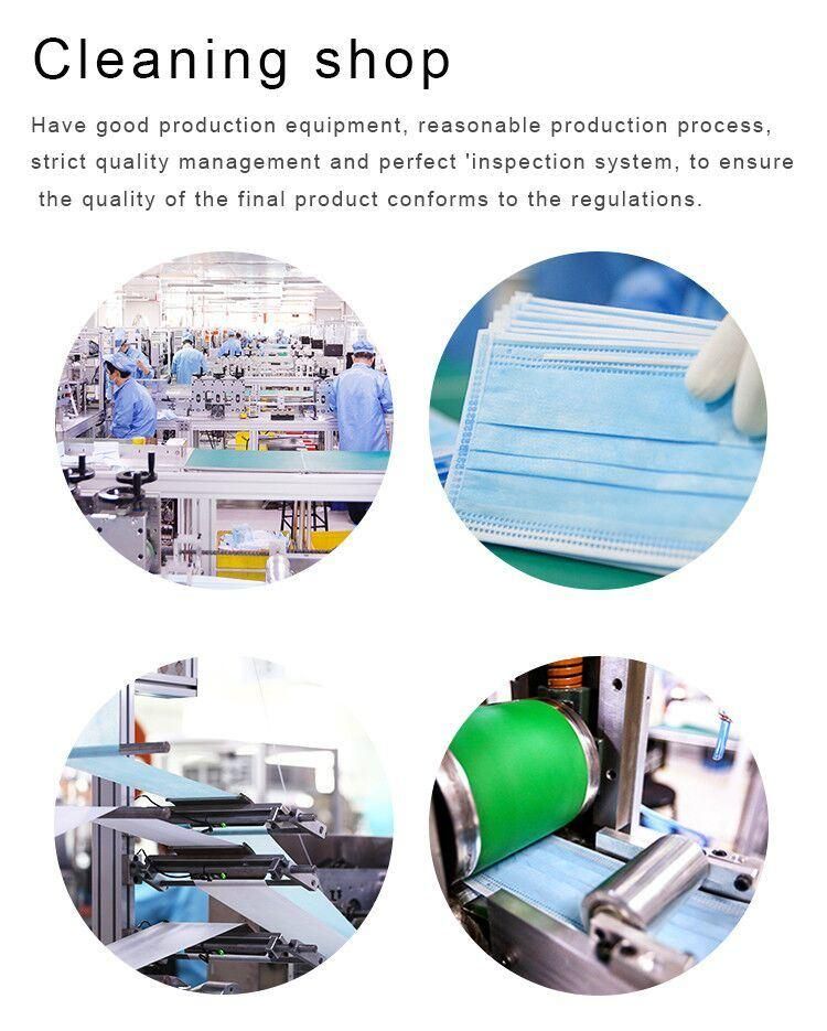 Professional Factory Manufactured Good Quality Surgical Face Mask