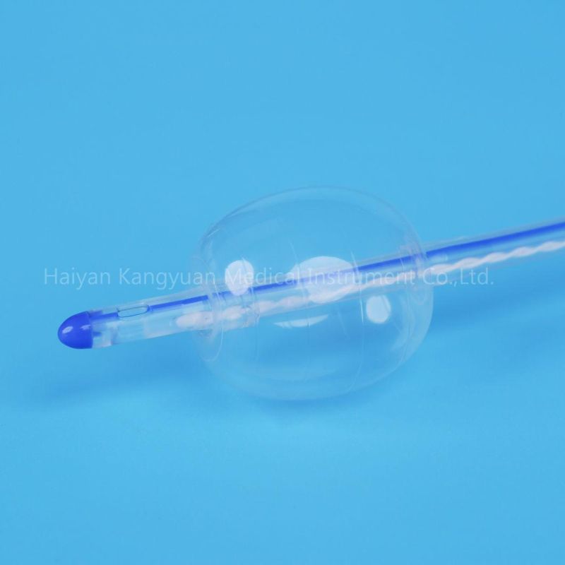 Temperature Sensing Silicone Foley Catheter with Temperature Sensor Probe China Factory Round Tipped for Temperature Measurement
