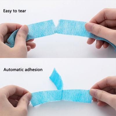 Printed Medical Self Adhesive Elastic Bandage 4.5m Colorful Sports Wrap Tape for Finger