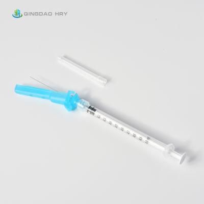 Wholesale Disposable Syringe with Safety Needle, Mounted, Luer Slip/Luer Lock Syringe 1-50ml 18g-27g