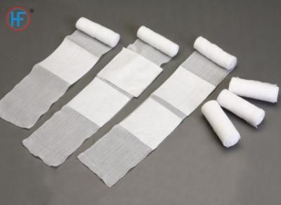 Mdr CE Approved Senior Manufacture First Aid Elastic Cohesive Bandage for Minor Wound Care