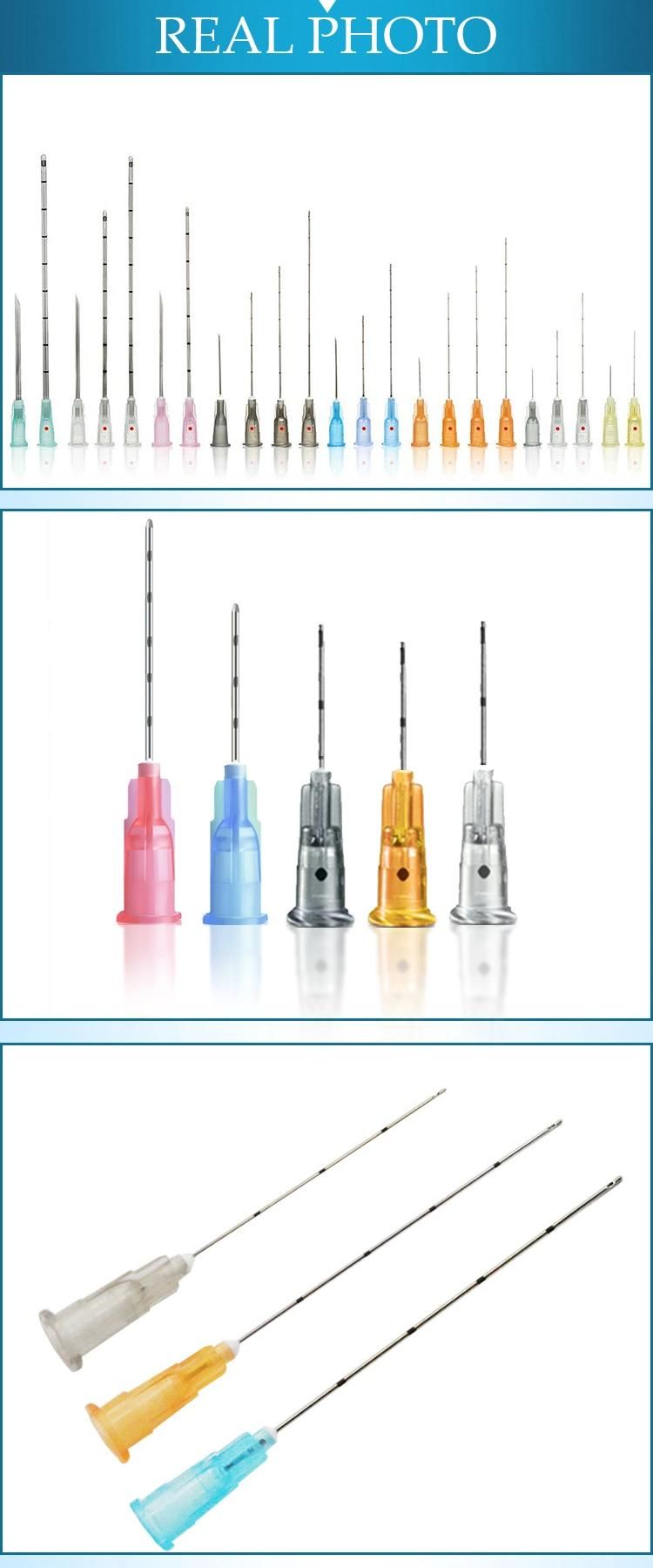 Safety Body Cannula 25g 27g 30g 50mm 70mm