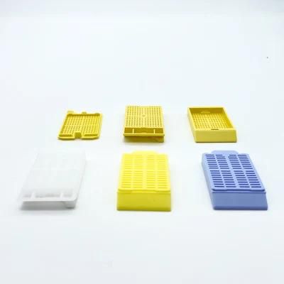 High Quality White Plastic Tissue Processing Embedding Cassettes