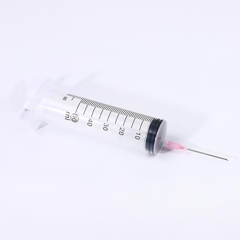 Wholesale Factory Hospital Irrigation Disposable 50ml Feeding Syringes