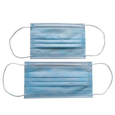 Wholesale 3 Layers Non Woven Face Maskss Low Price High Quality Disposable Civil Face Mask