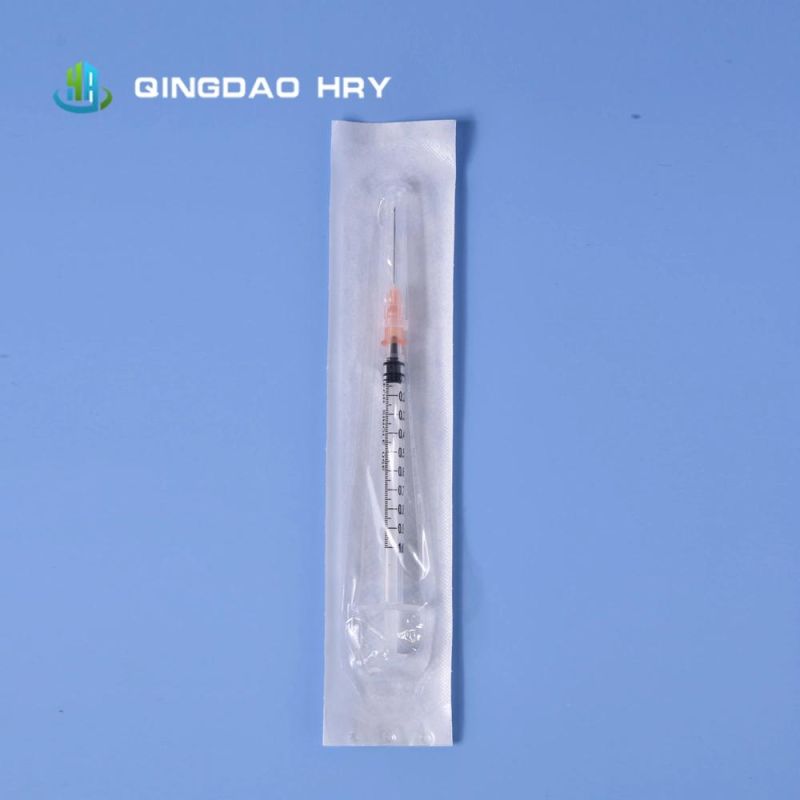 Manufacture of Disposable Syringe 1ml -50ml Luer Lock & Luer Slip with Needle Eo Sterilized for Hypodemic Injection