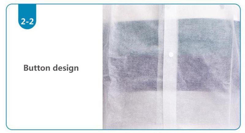 Disposable Lab Coats White Adult Work Gowns