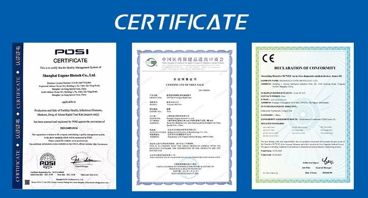 High Quality HCG Rapid Test for Pregnancy HCG Rapid Test