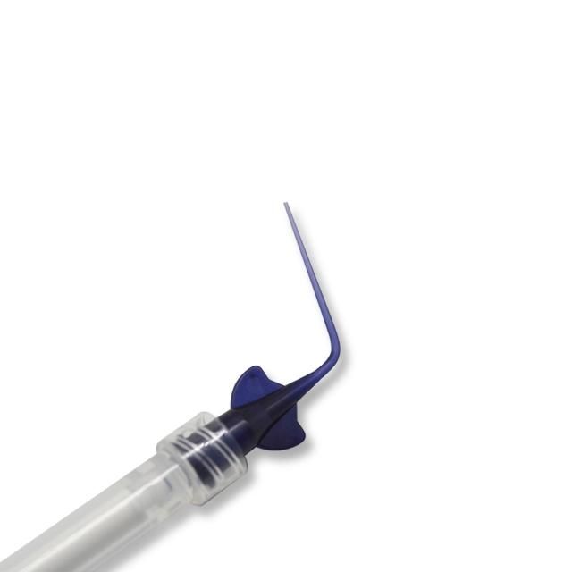 Straight Tip Sterile Plastic Disposable Periodontal Needle for Dental Clinic