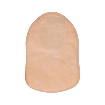 Two Piece Closed Drainable Pouch with Clamp Closure