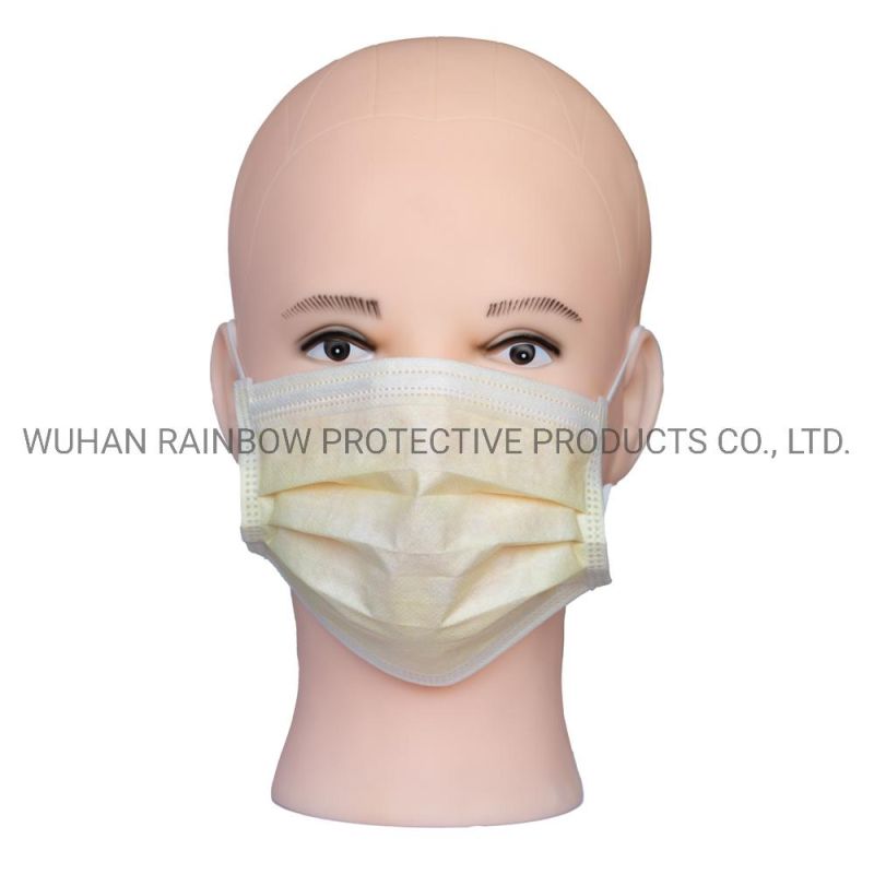 Factory Direct Supply Disposable 3ply Nonwoven Face Mask Bfe N95 Filter Paper Face Mask with Earloop