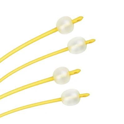 China Supplier Silicone Coated 2 Way Latex Foley Catheter