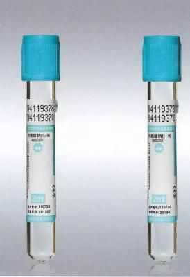 Disposable Vacuum Blood Collection Tube for Sodium Citrate 1: 9 Use