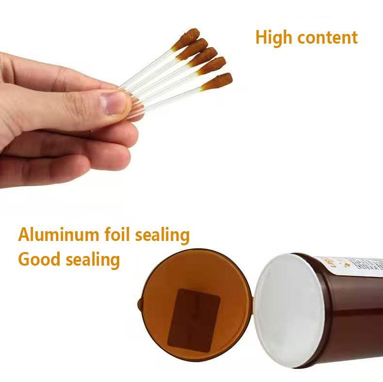 Made in China Iodophor Sterile Iodine Liquid Filled Cotton Swab Individual Packed