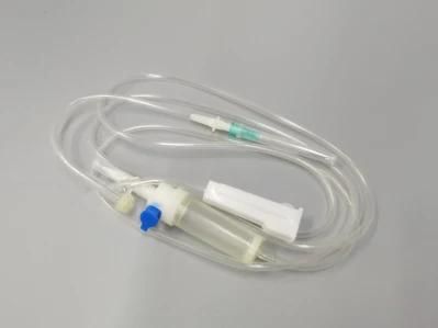 FDA CE Approved Disposable Medical Sterile IV Infusion Set with Needle for Single Use