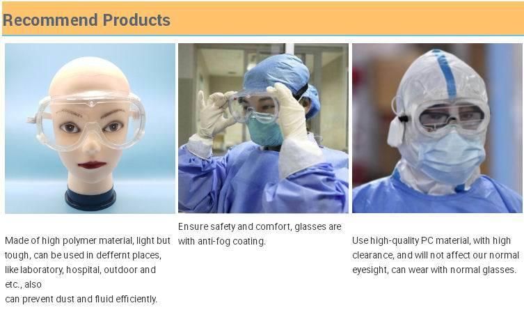 Medical Goggle Eyes Protector Anti Saliva Anti-Fog Eye Blinder