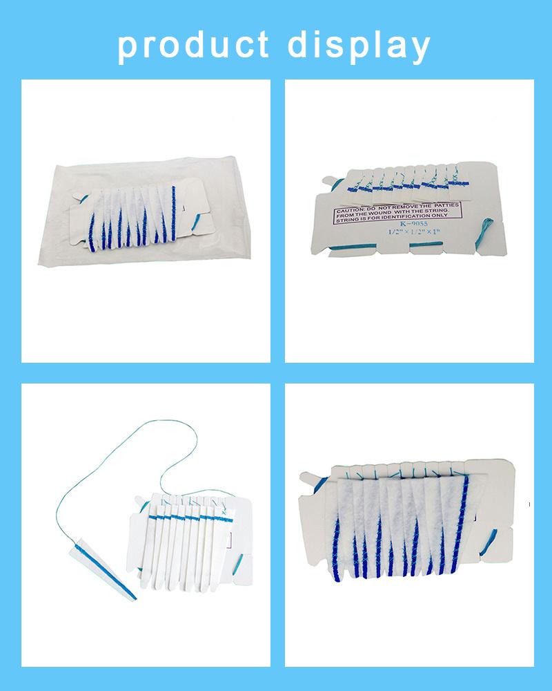 Hospital Quality Surgical Neuro Pattie for Brain Surgery&X-ray Detectable