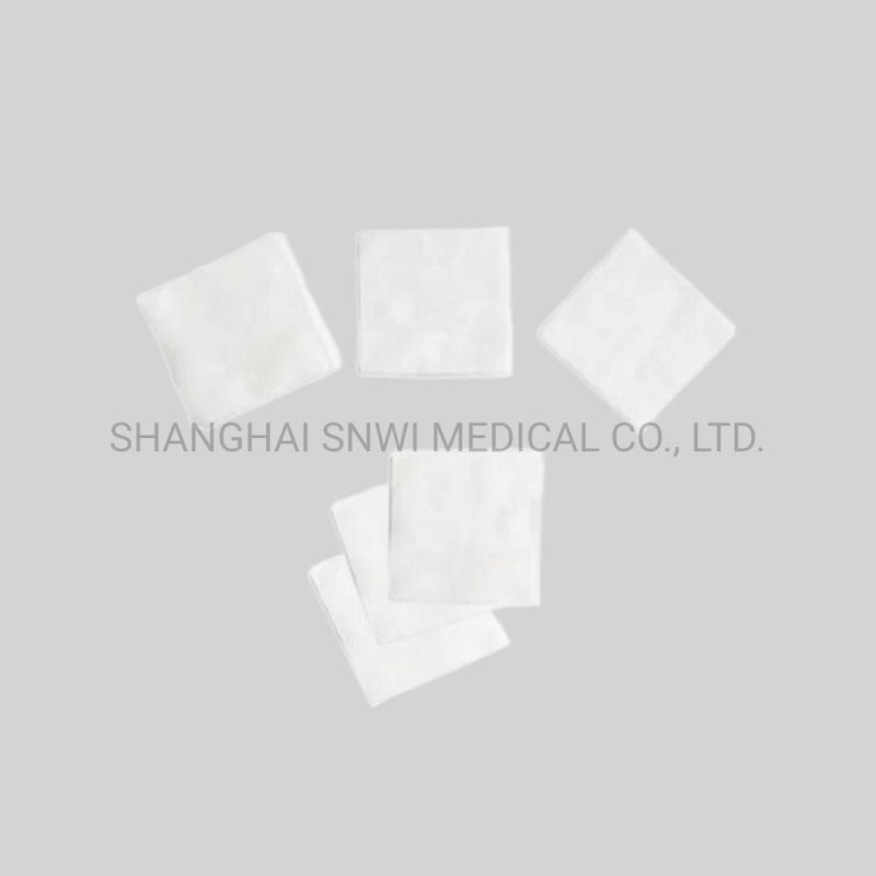 Medical Disposable Absorbent Sterile Gauze Swab with/Wihtout X Ray