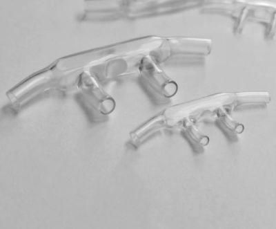 Medical Disposable PVC Nasal Oxygen Cannula with CE ISO Soft Tip
