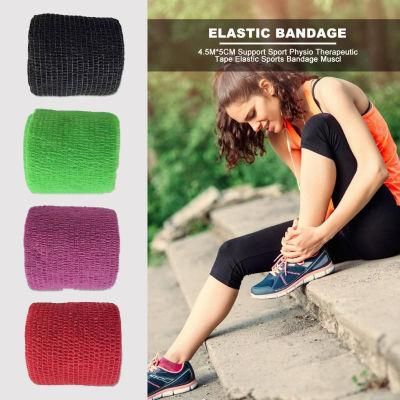 Wal-Mart Supermarket Supplier Medical Non-Woven Elastic Cohesive Bandage with TUV Rheinland CE FDA Certified
