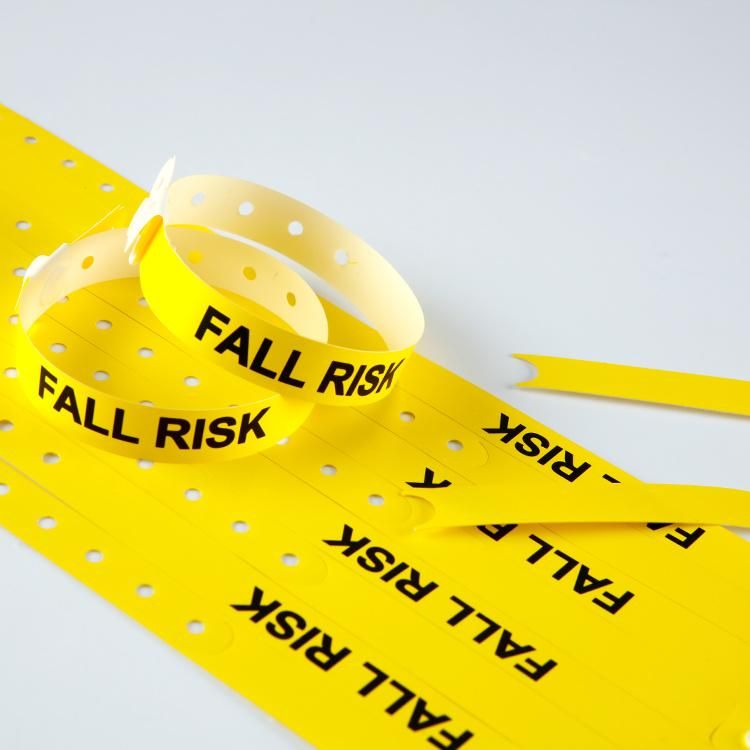 Gj-8070-05 Adult Plastic Alert Patient ID Wristband