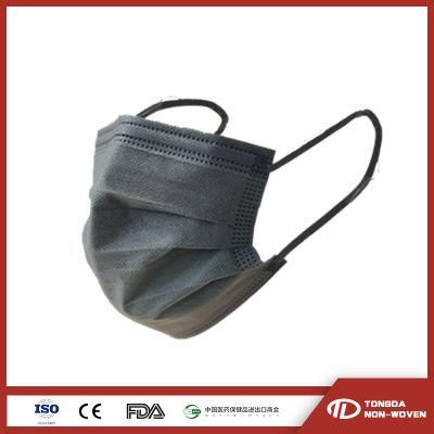Fashion Disposable Grey Color PP Face Masks