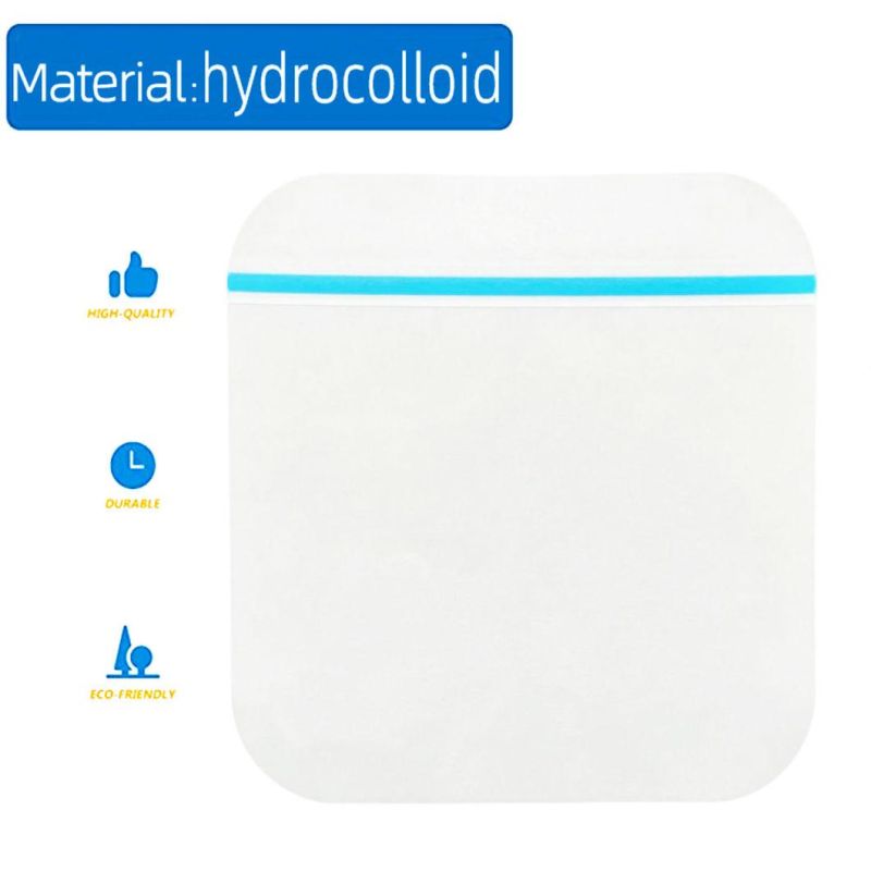 Hb Ultra-Thin Sterile Hydrocolloid -10cm*10cm Can Be Used for Abrasions, Cuts, Pressure Ulcers and Local Burns