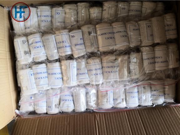 Chinese Supplier Direct Sale Good Price Medical Spandex Cotton Elastic Crepe Bandage