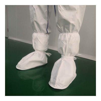 Protective Blue Non Woven Boot Cover Disposable Shoe Boot Covers Plastic Overshoes Disposable Boot Cover