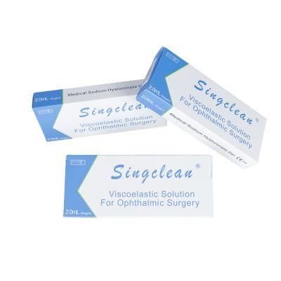 Maximum Protection Singclean Sodium Hyaluronate Gel for Intraocular Viscoelastic Injection