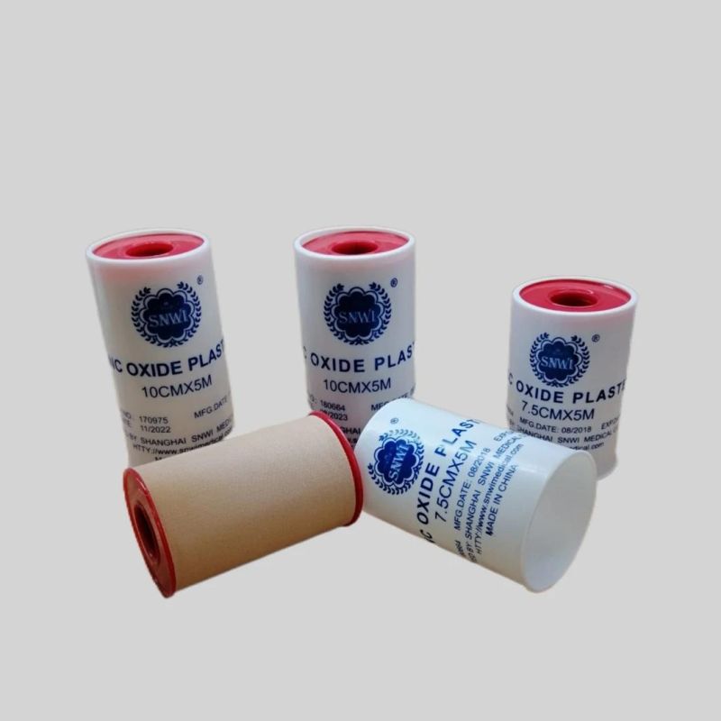 Disposable Medical Supply Adhesive Aperture Perforated Zinc Oxide Plaster