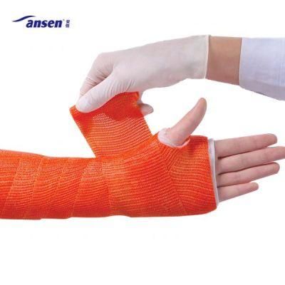 Leg Arm Cast Cover Bandage Orthopedic External Fixation Water-Cured Resin Fiberglass Casting Tape