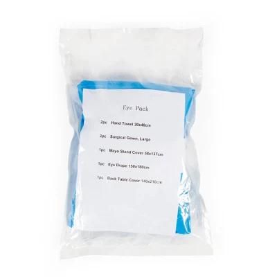 Factory Price Surgical Pack, Disposable Surgical Cheap Ophthalmic Pack