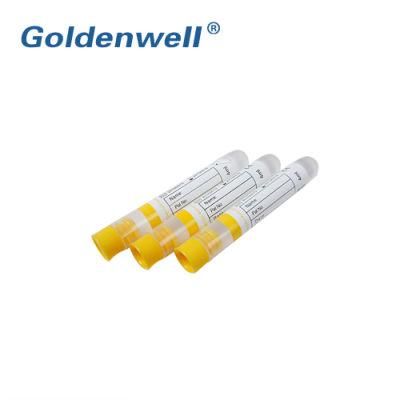 Non Vacuum Blood Collection Coagulation Tube 3ml