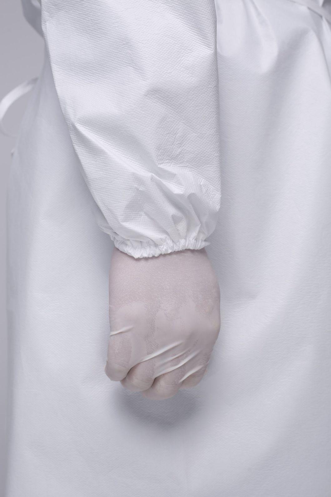 Non-Woven Fabric Disposable Isolation Gowns Coated with Film