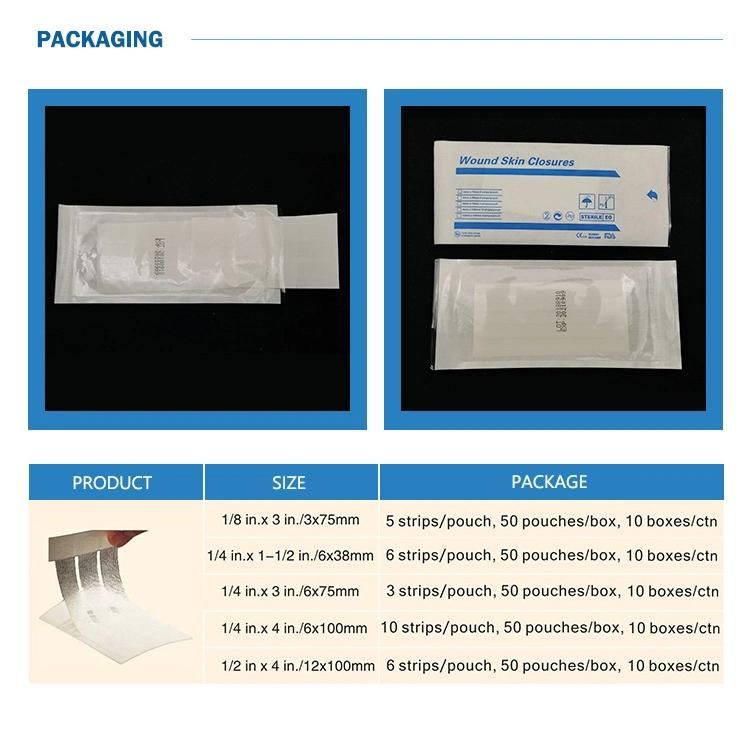 Wholesale Disposable Surgical Wound Skin Closure Strip Factory Supplier