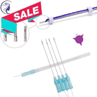 Silhouette Thread Blunt with Suture Needle for Nose Face Lifting Skin Care Pdo Cog