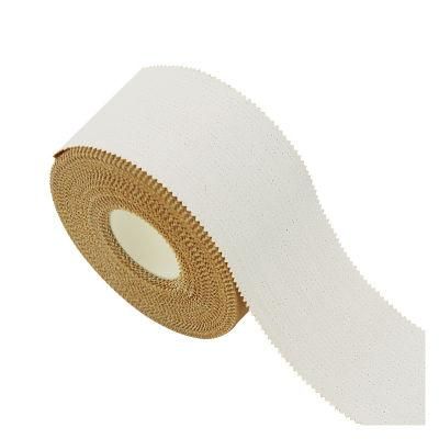 Top Quliaty Zinc Oxide Sports Bandage White Cotton Breathable Finger Sports Tape OEM Accepted