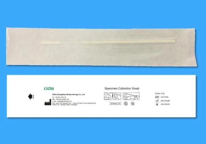 Disposable Medical Laboratory Hospital Supplies Specimen Transport Collection Swab