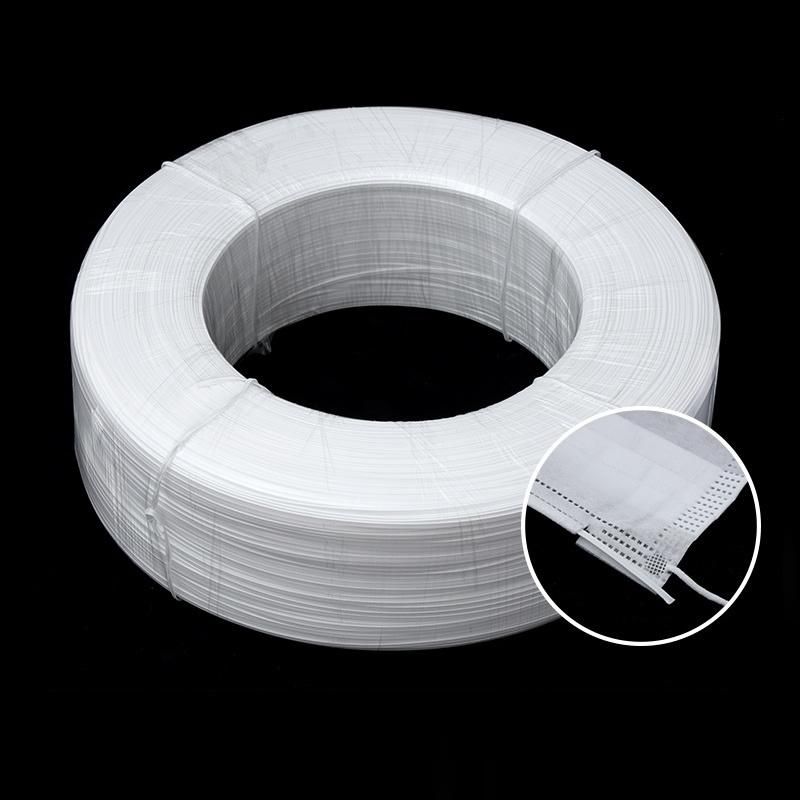 China 3mm 4mm 5mm Nose Wire Single Core Double Core Nose Clip One-Stop Supply Disposable Face Mask Material