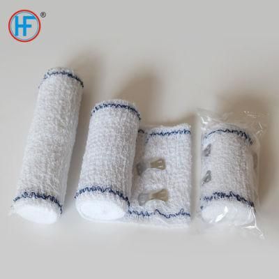 Mdr CE Approved Dressing Cotton Crepe Bandage Without Disinfection Elastic Crepe Bandage