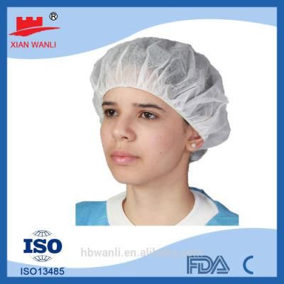 Disposable Bouffant Hat Covers Non Woven Bouffant Cap